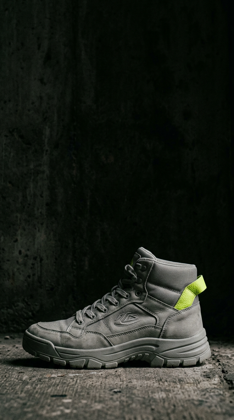 Concrete Runner in low light